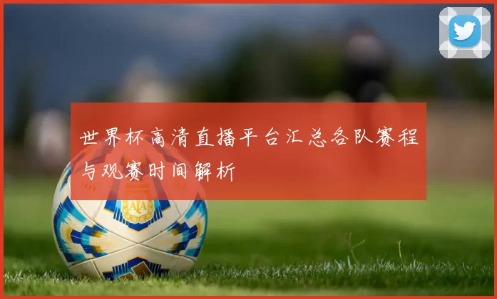 世界杯高清直播平台汇总各队赛程与观赛时间解析